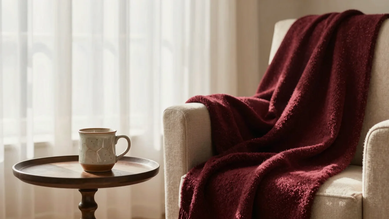 Warm editorial lifestyle photography, soft natural daylight, rich